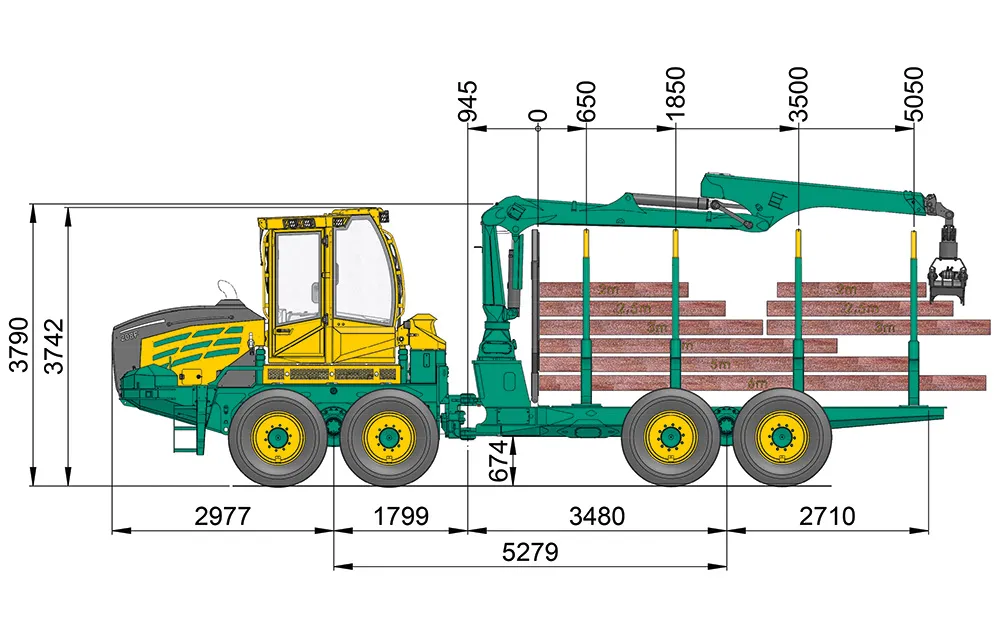 HSM 208F 14 t dimensions