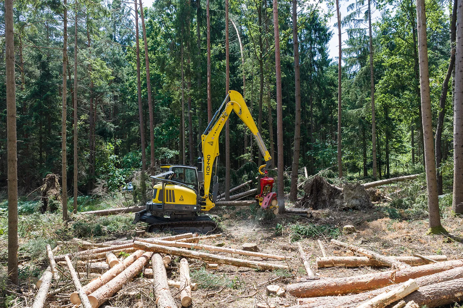 Konrad KDH40-1 Thinning Harvester
