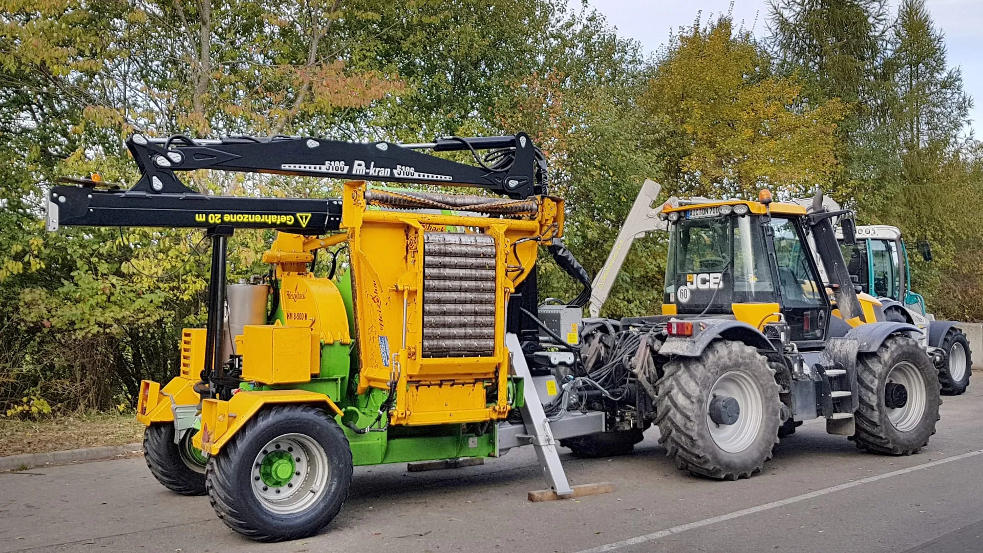 Pfanzelt Loading Cranes, Upright Boom Cylinder