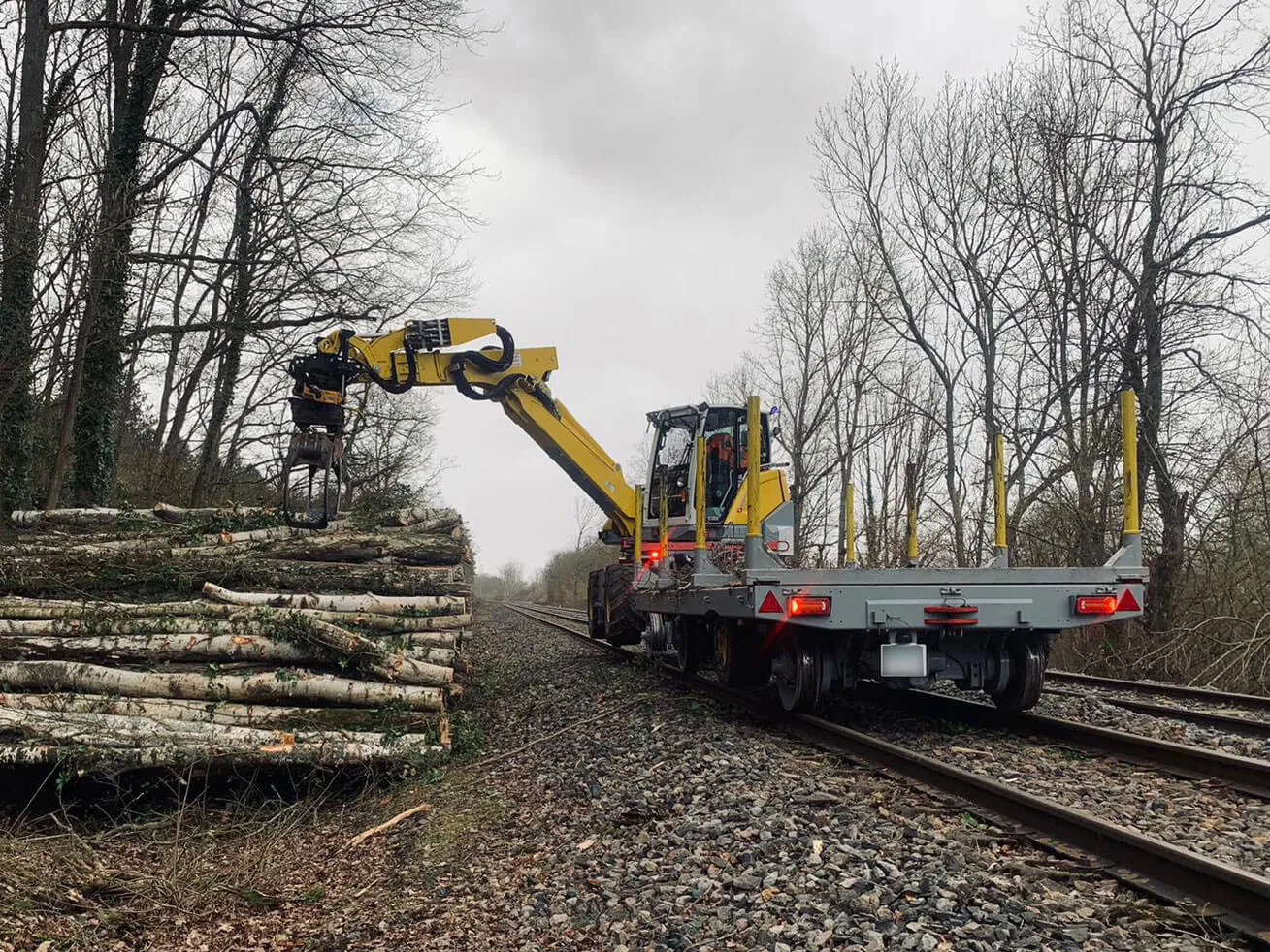 Seve RAF32 Rail Trailer