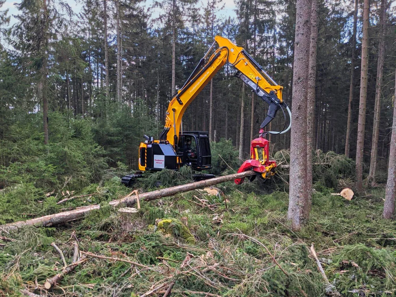 Konrad Woody WH70-1 Harvester Head