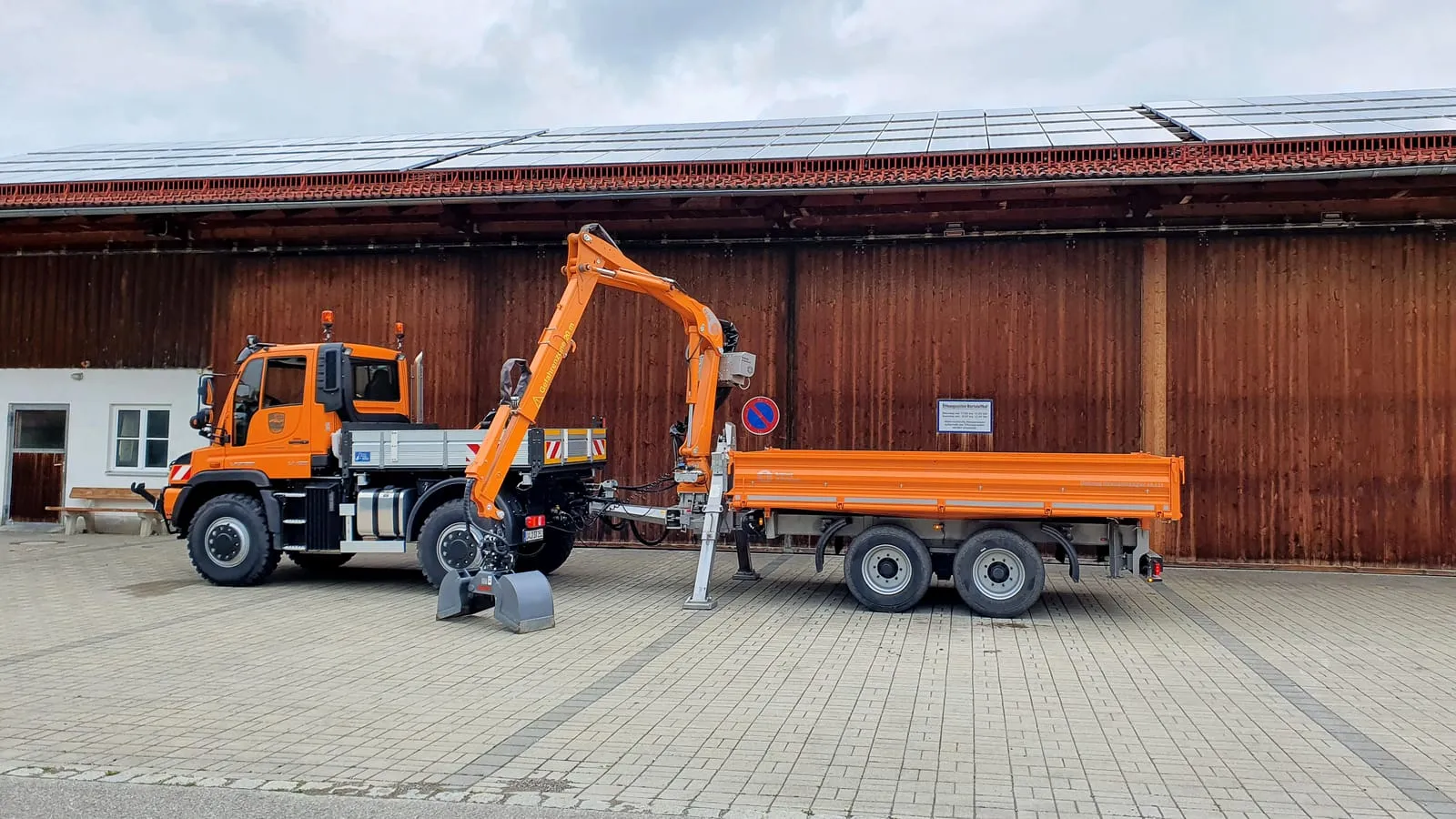 Schlang & Reichart Crane Trailer 80.13