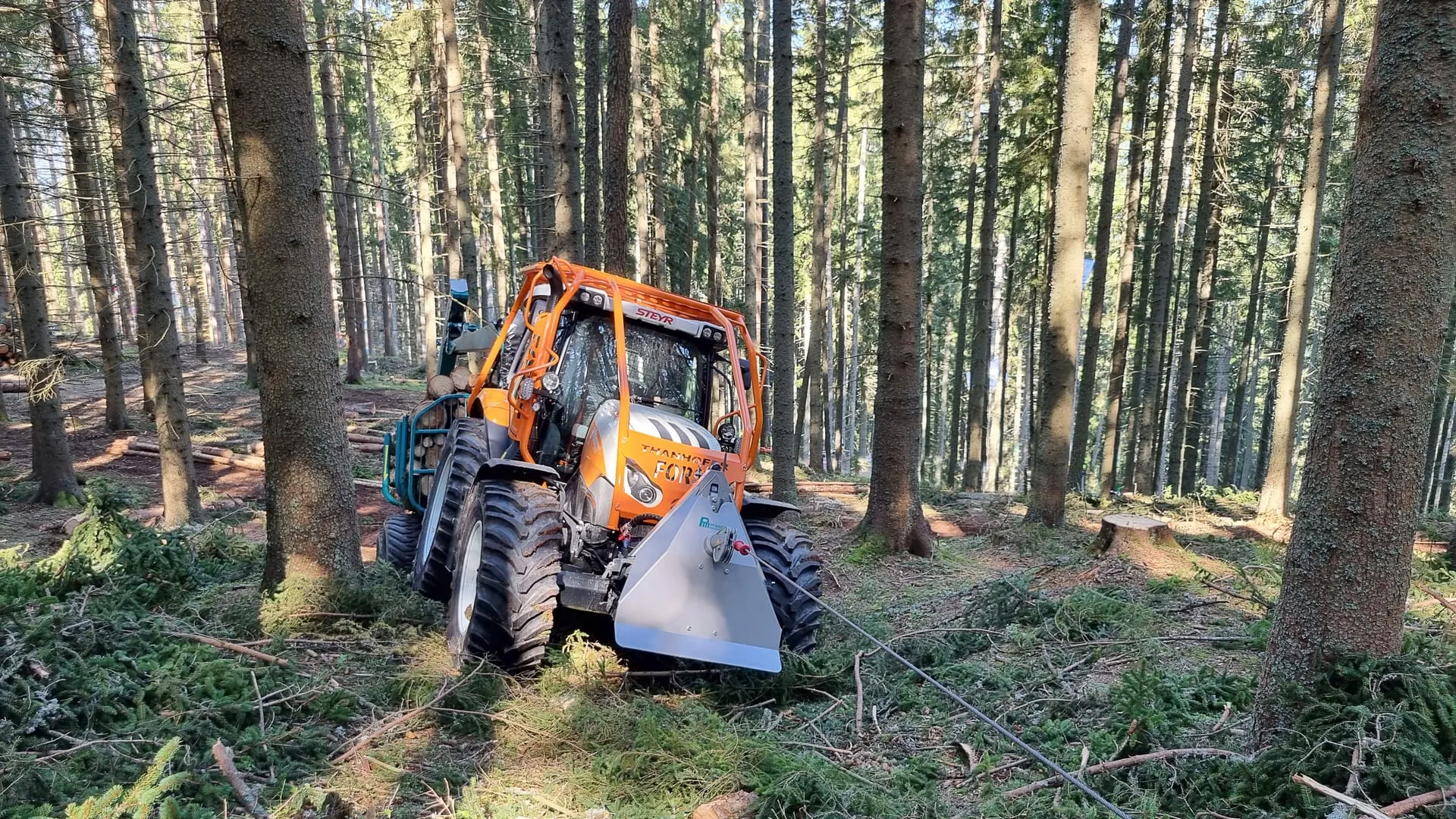 Pfanzelt MySelf Front-Mounted Recovery Winch