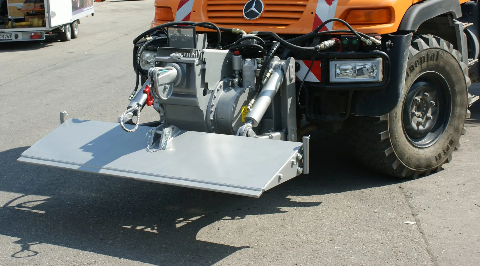 Pfanzelt Vehicle-Mounted Cable Winches