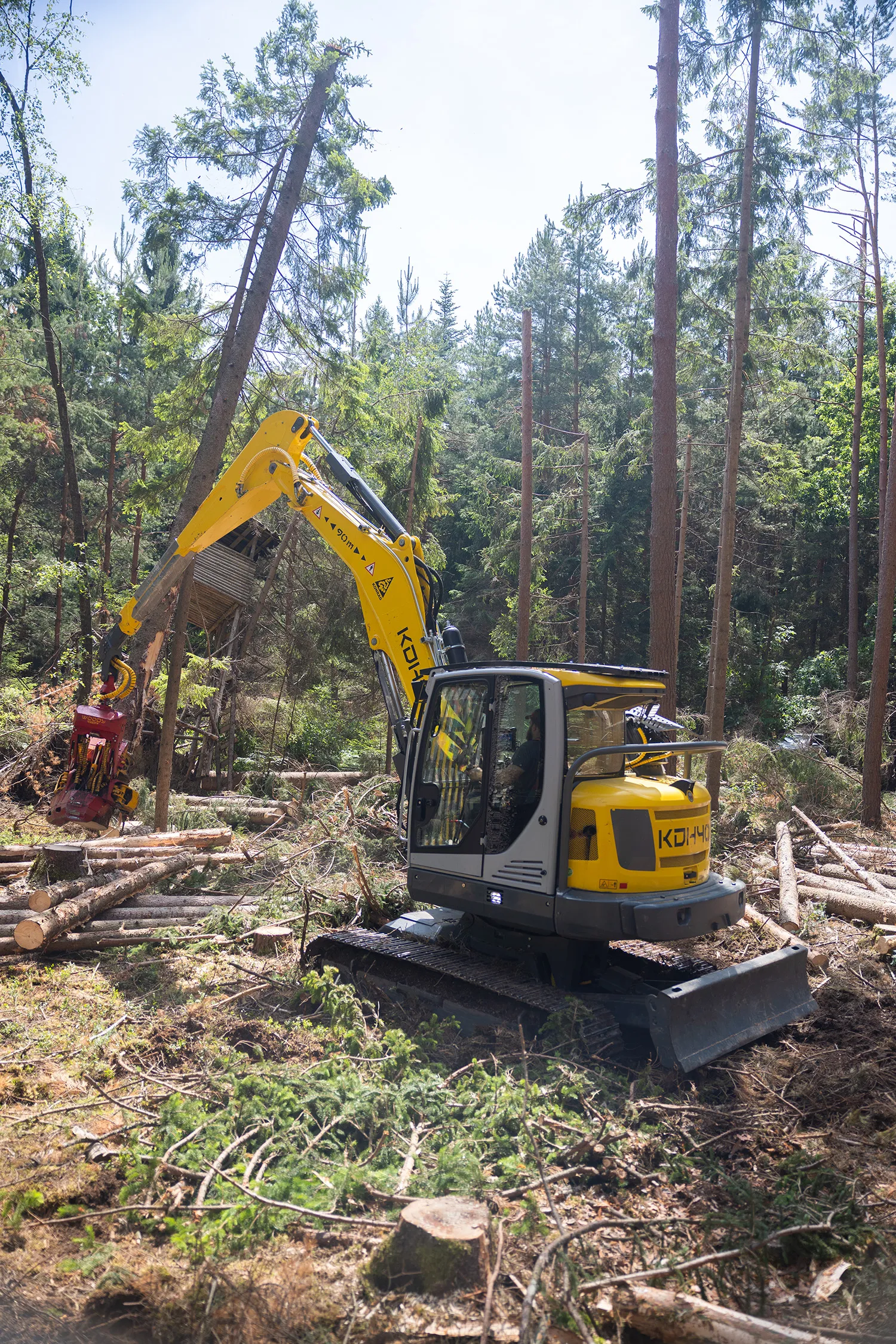 Konrad KDH40-1 Thinning Harvester