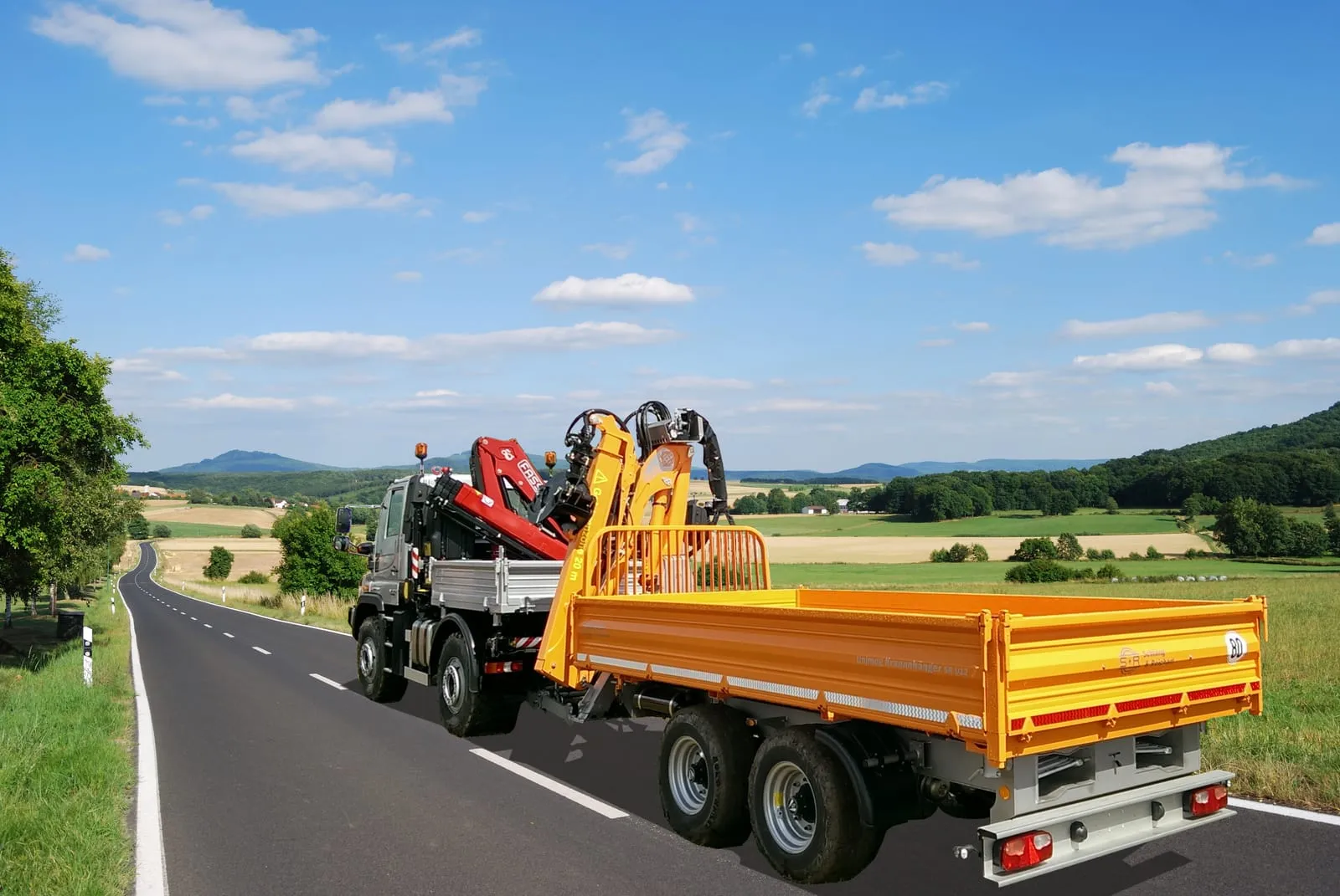 Schlang & Reichart Crane Trailer 80.13