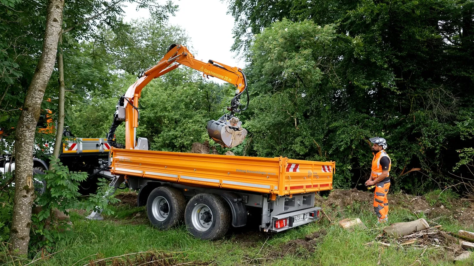 Schlang & Reichart Crane Trailer 80.13