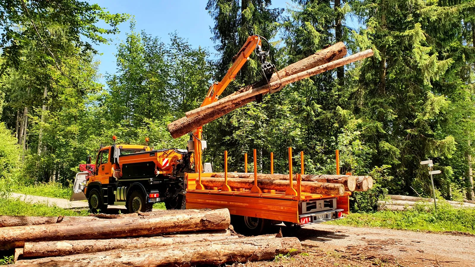 Schlang & Reichart Crane Trailer 80.13