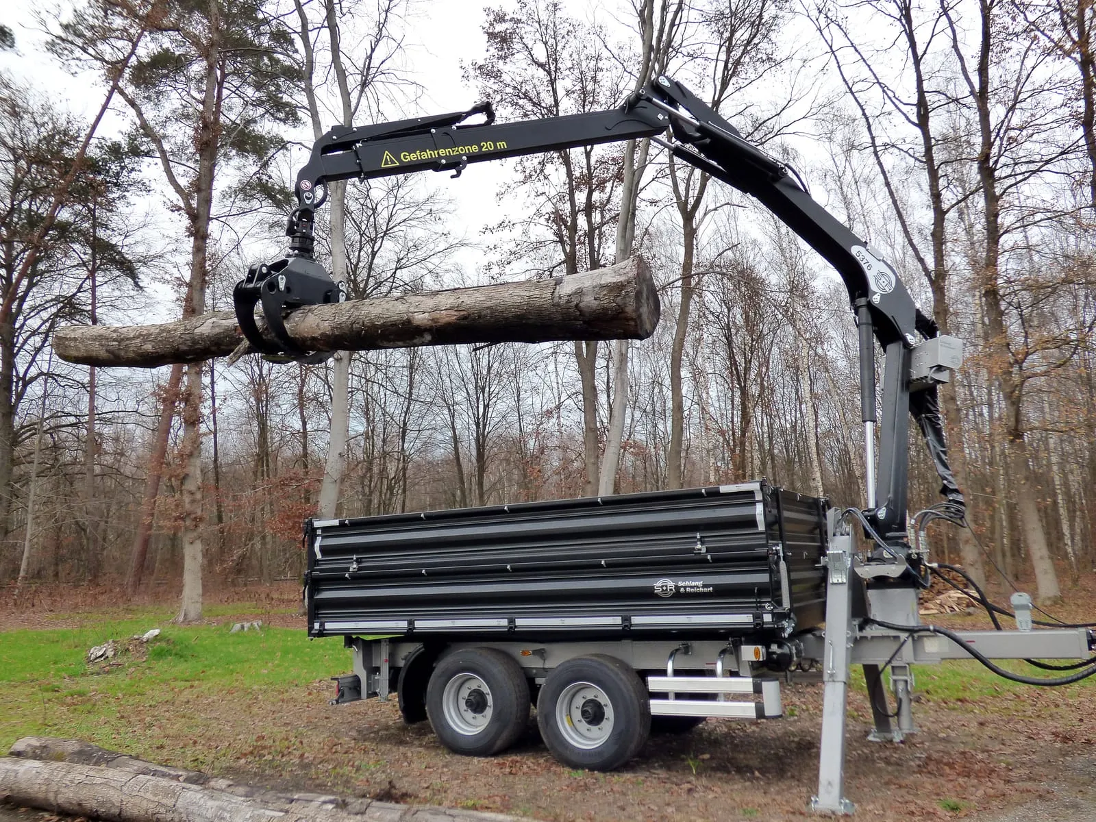 Schlang & Reichart Crane Trailer 80.13