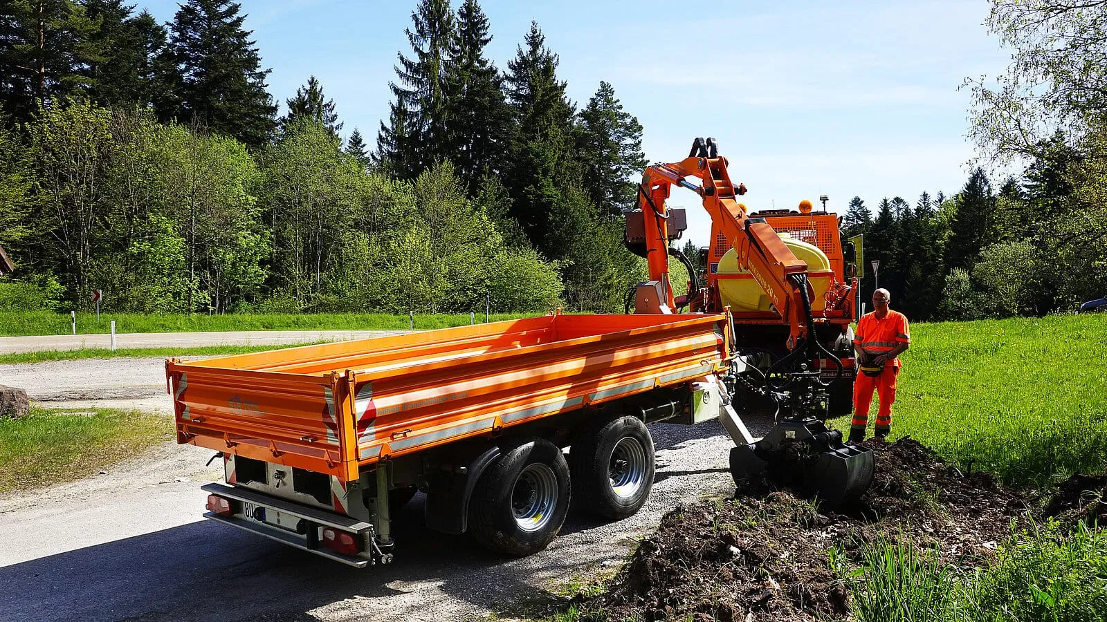 Schlang & Reichart Crane Trailer 80.13