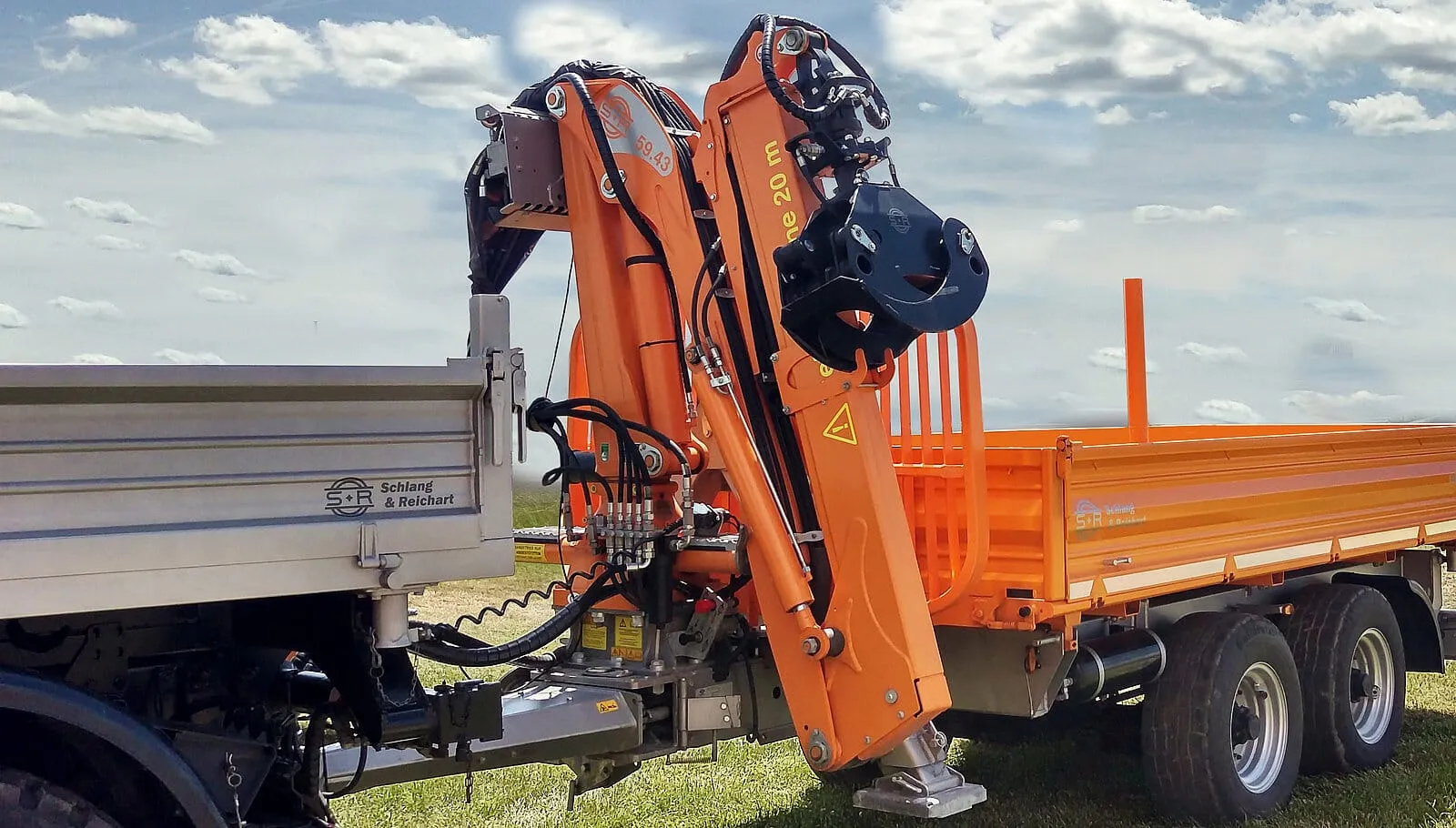 Schlang & Reichart Crane Trailer 80.13