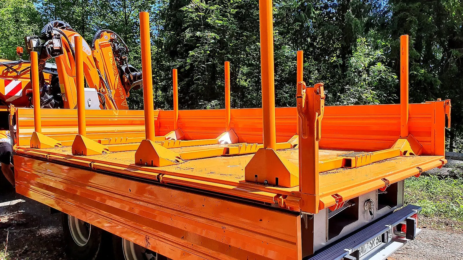 Schlang & Reichart Crane Trailer 80.13