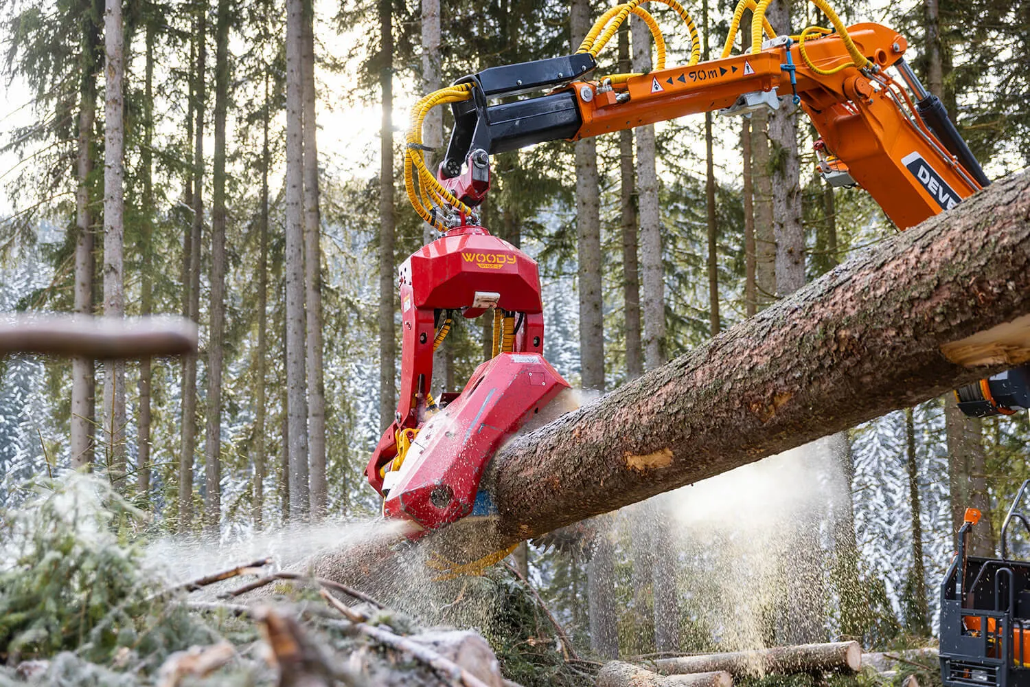 Konrad Woody Harvester Heads