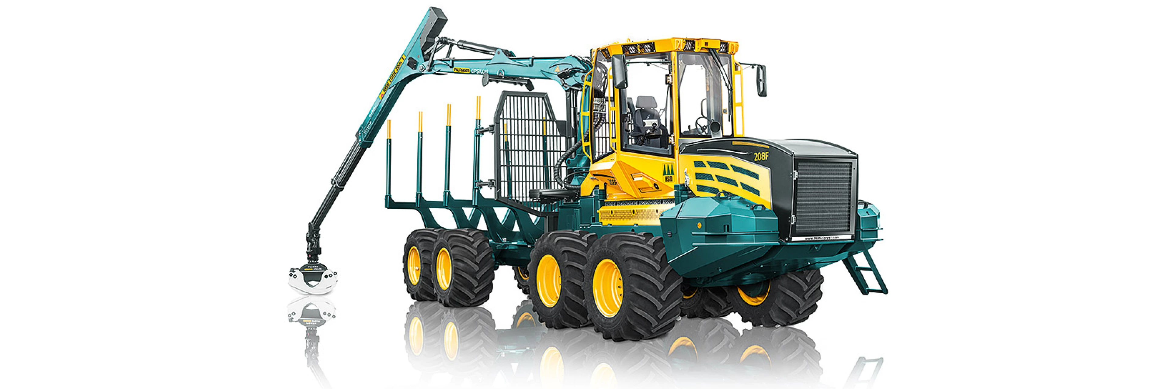 HSM 208F 7 t Forwarder