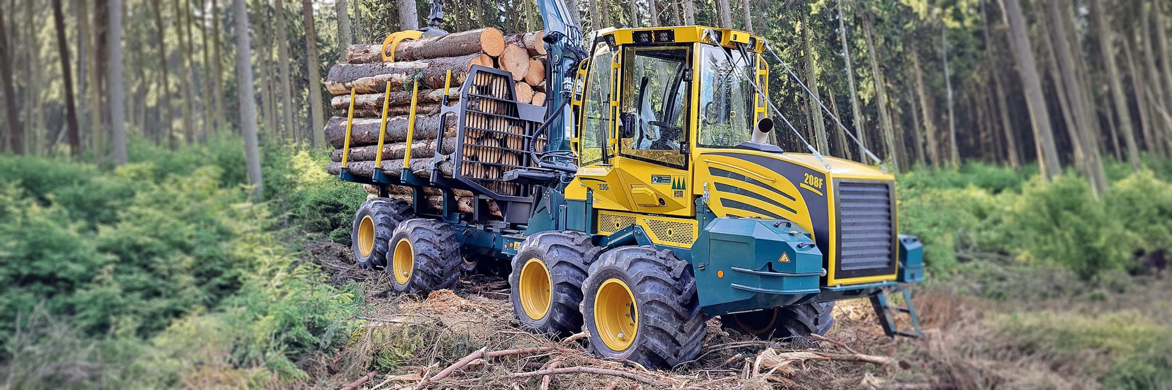 HSM 208F 10 t Forwarder