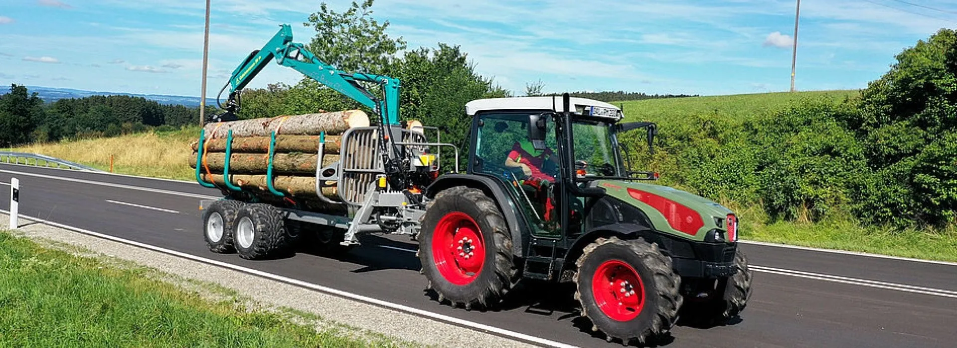 Pfanzelt S-line S8 Forwarding Trailer