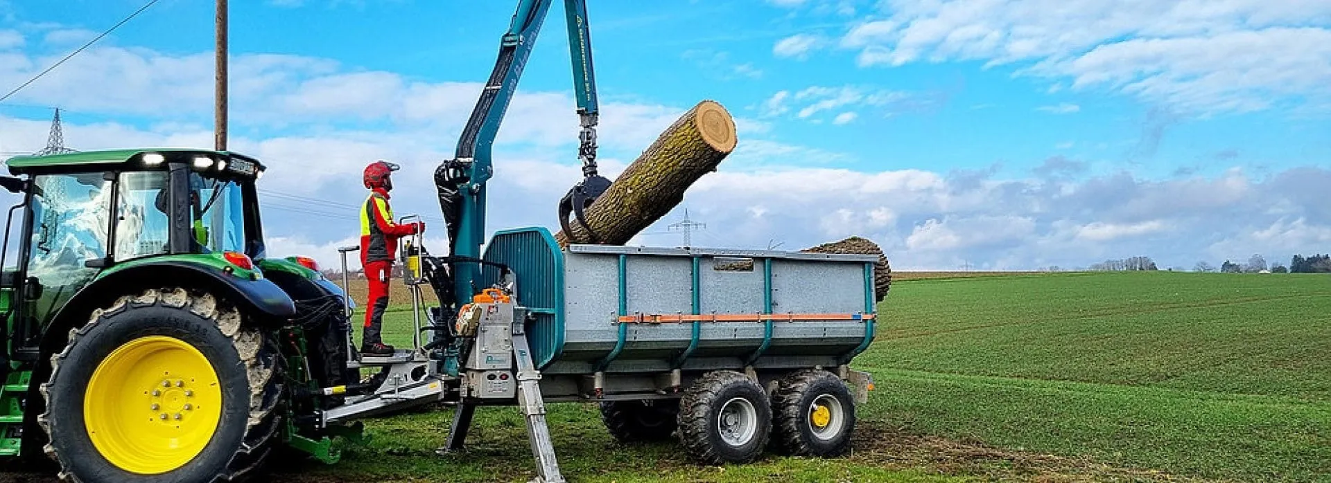 Pfanzelt Profi P13 Forwarding Trailer