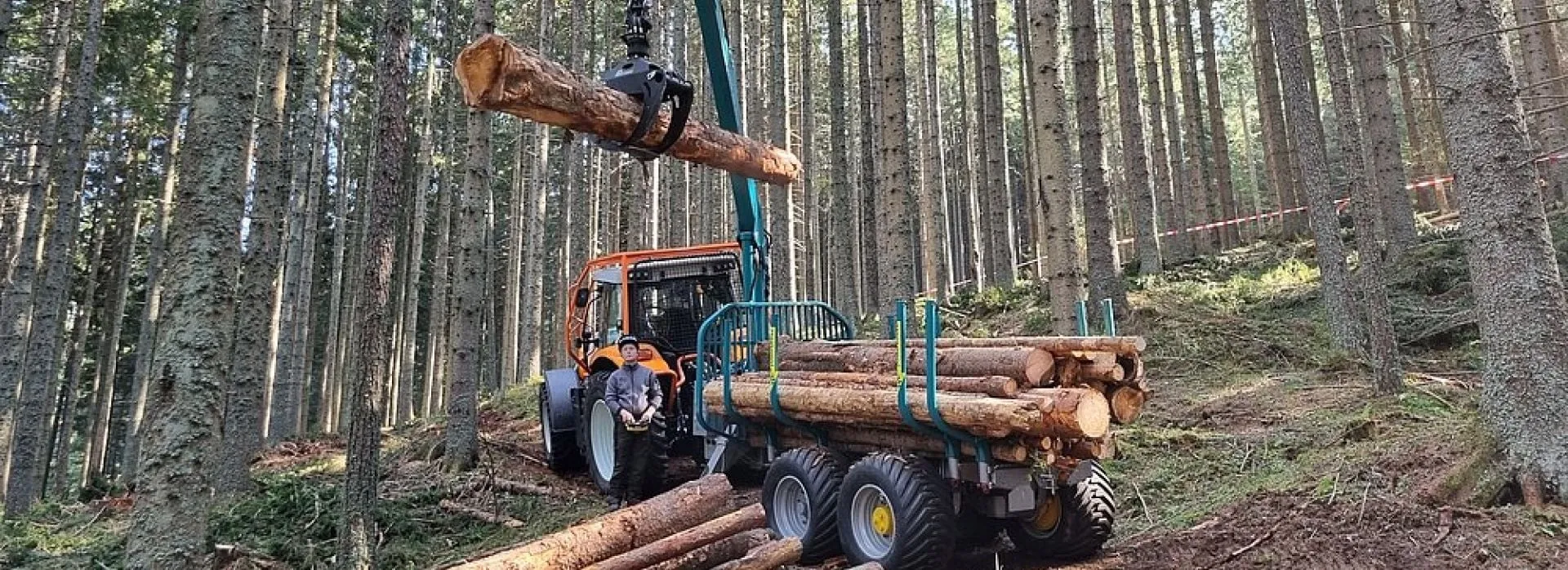 Pfanzelt Profi P17 Forwarding Trailer