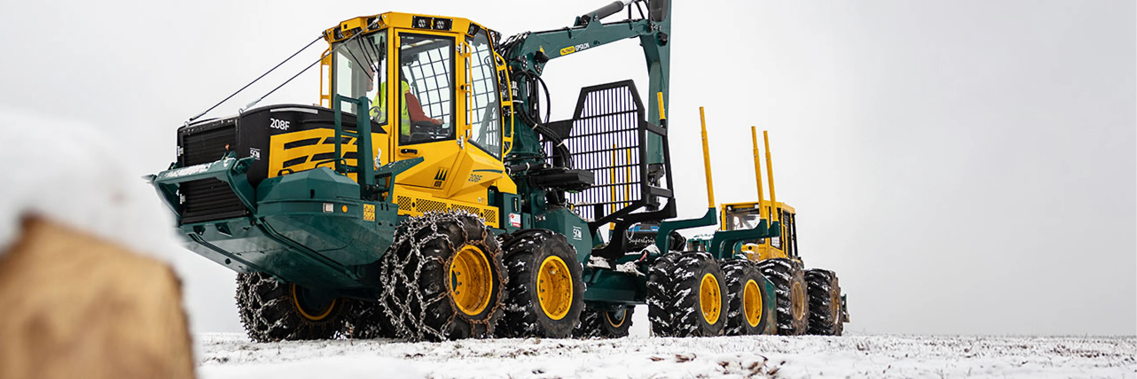 HSM 208F 14 t Forwarder