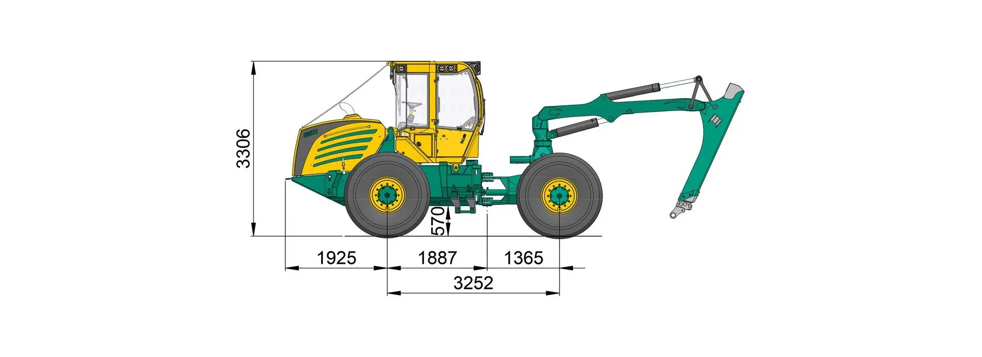 HSM 805H1 Harvester