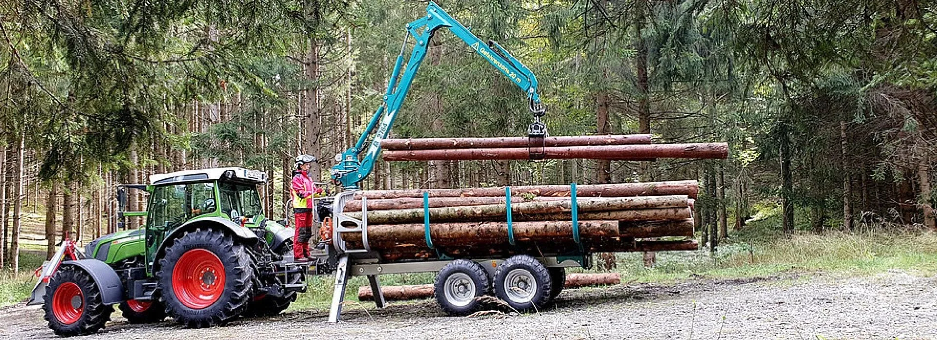 Pfanzelt S-line S6 Forwarding Trailer